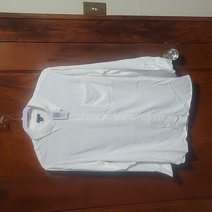Torrid M/L NWT white button shirt